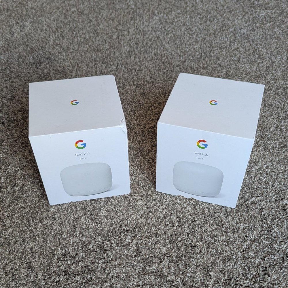 Google Nest Wifi Router (Pair)
